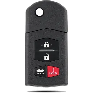 Suitable for 2010-2013 Mazda3 Sedan Mazda6 / 2007-2013 Mazda CX-9 / 2006-2015 Mazda MX-5 Miata Keyless Entry Remote Key Replacement Part BGBX1T478SKE12501
