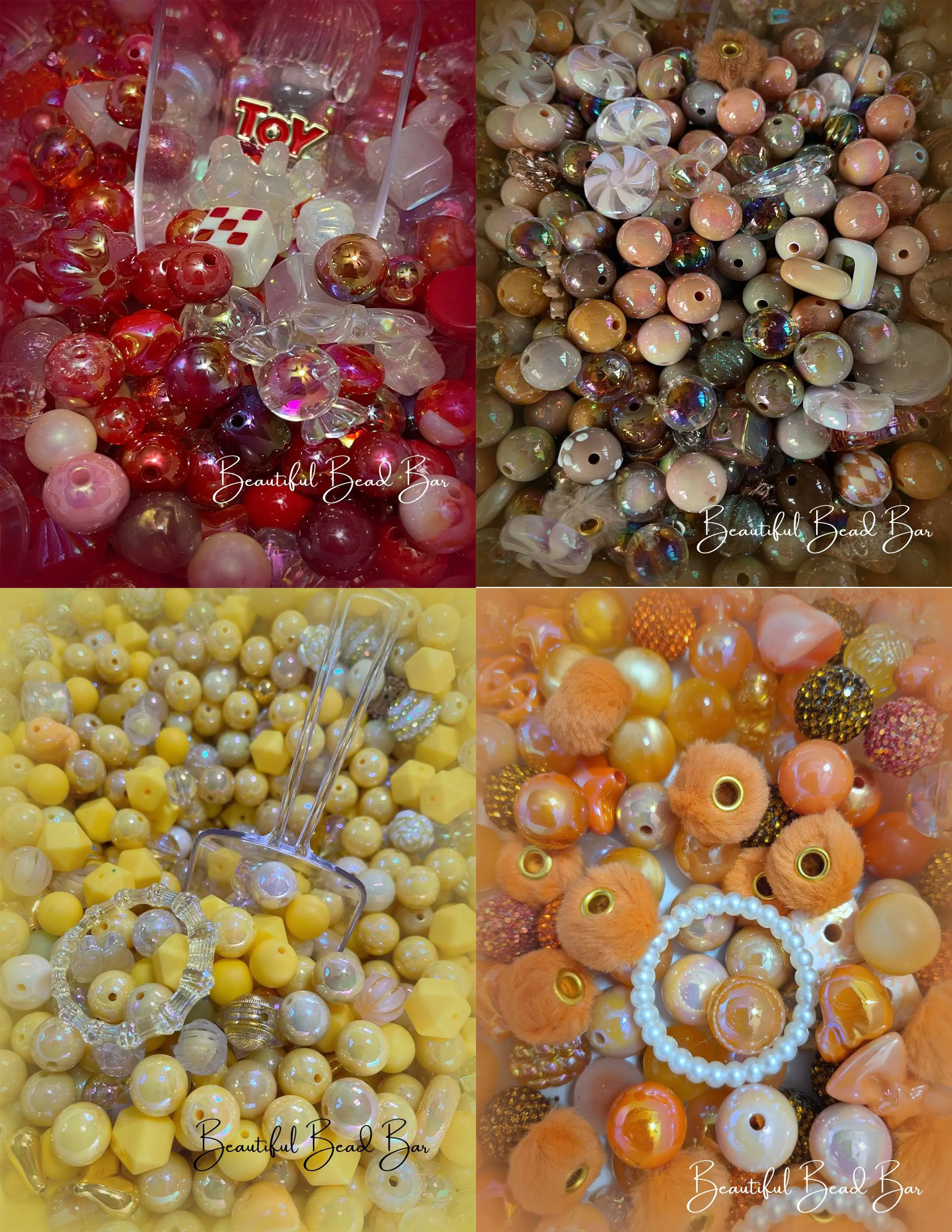 Bead Mixes By Color Bundles & 725ml Bags