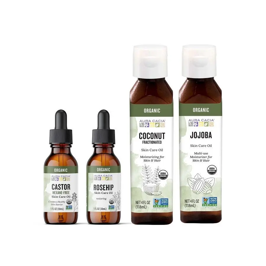 Aura Cacia Nourish and Glow Skin Care Set