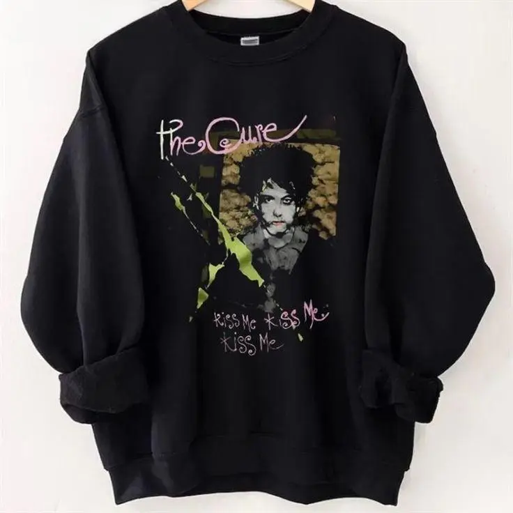 The Cure Unisex T-Shirt Rock Band Graphic Tee Unique Music Merchandise Sweatshirt Classic