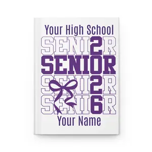Personalized Senior Class of 2026 Journal, Notebook for Students, Graduation Gift, Custom Yearbook, Memory Book