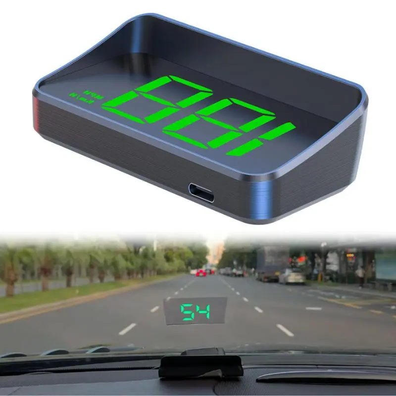 JOYTUTUS GPS Head Up Display - Car Smart Display, Universal Men's Vehicle Accessories, Auto Accessories Interior, USB Plug & Play, Dual Satellite System, Speedometer, Smart Driving Tech, Easy Installation Automotive Tool
