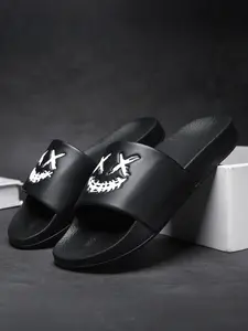 Men's Soft Rubber Sole Durable Home Slippers, Rubber House Shoes, Casual Striped Beach Shoes Size 39-48, Lightweight Indoor Sandals for All Seasons Footwear
