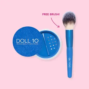 WaterBlur Talc-Free Setting Powder with Blur and Set Brush