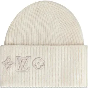 Louis Vuitton LV Headline Beanie White