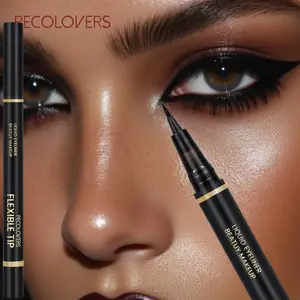 1PC Waterproof Black Liquid Eyeliner, Quick Drying, Anti-smudge, Ultra-fine Tip, Easy Glide Application, Enhance Eye Makeup, Eye Makeup Product, Essential Daily Makeup Tool, Valentine's Day Gift, Cosmetics