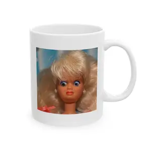 Doll Face Meme v4 Mug - Funny Ceramic Coffee Mug 11oz & 15oz
