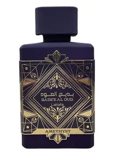 Bade'e Al Oud Amethyst by Lattafa Perfumes for Men & Women Eau de Parfum Spray, 3.4 Ounce / 100 Ml - Unisex Fragrance