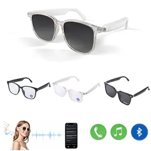 Smart Bluetooth Audio Sunglasses, Built-in Mic & Speakers, Waterproof, Unisex – For Motorcycle, Running, and Outdoor Summer Use