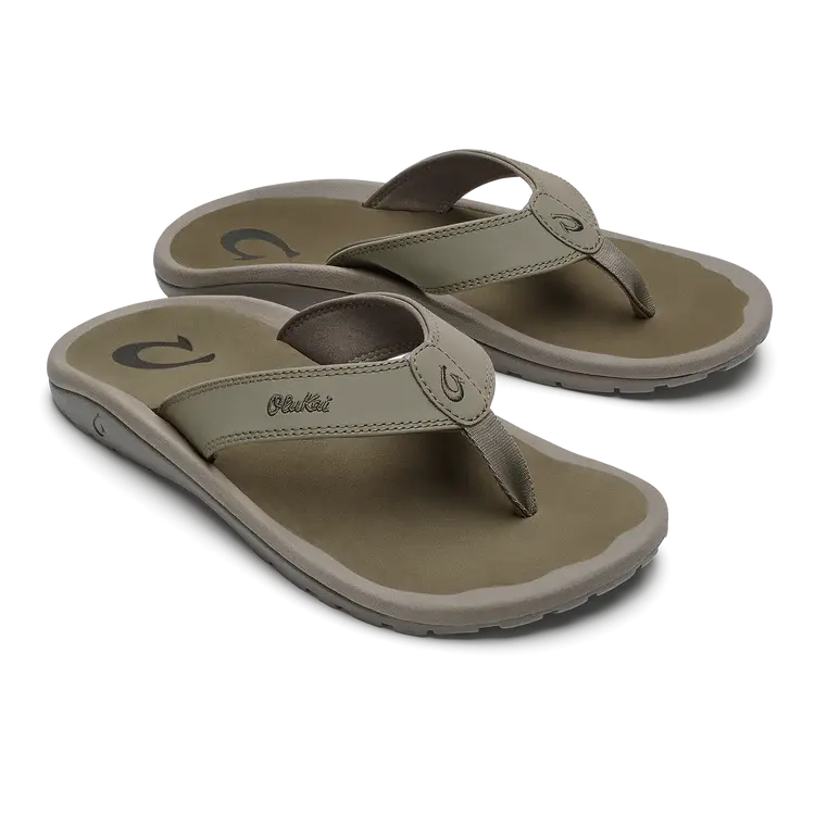 Olukai ‘Ohana Men's Beach Sandals - Clay & Mustang