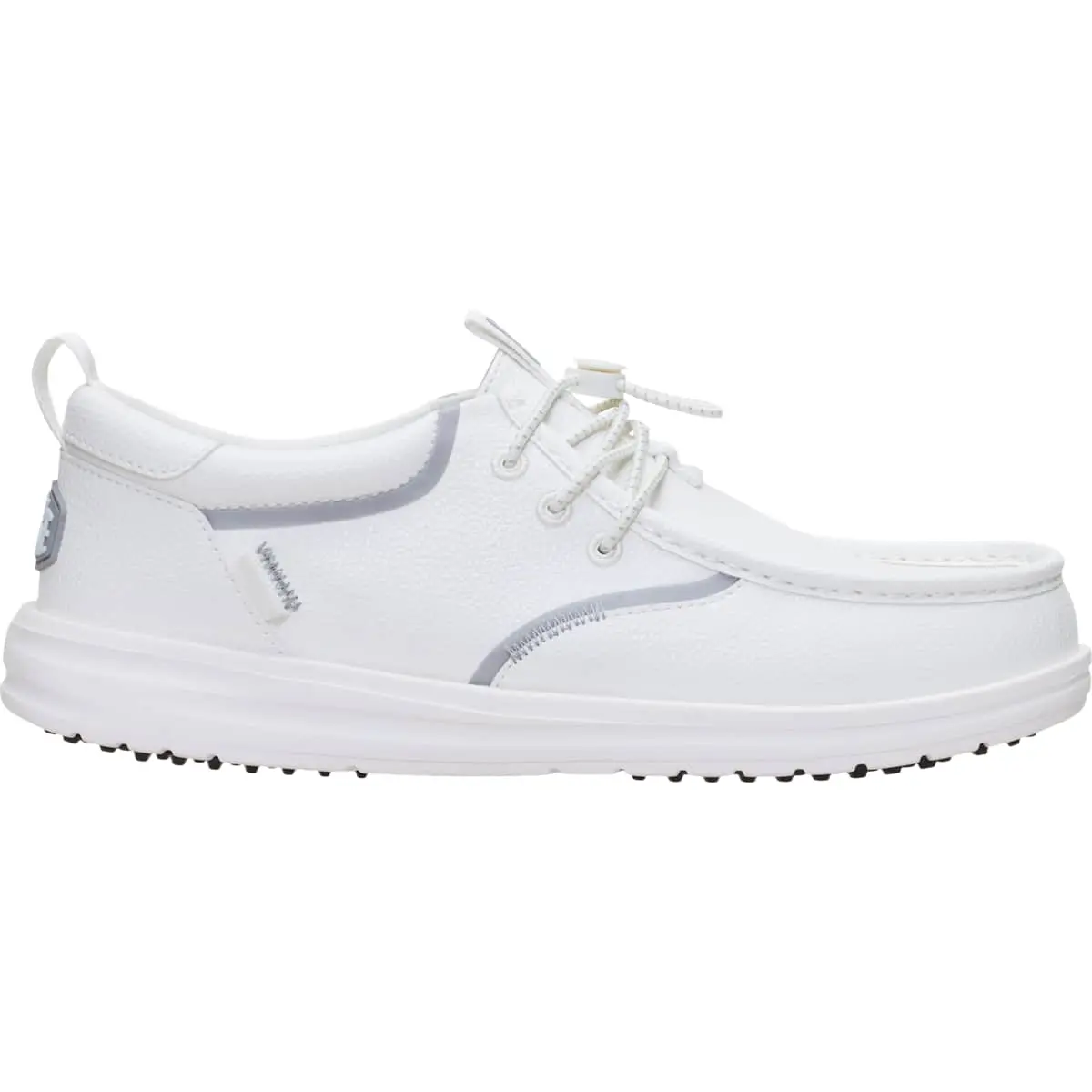 HEYDUDE Wally Golf Classic Toggle - Comfortable Slip on Shoes with Toggle Lock