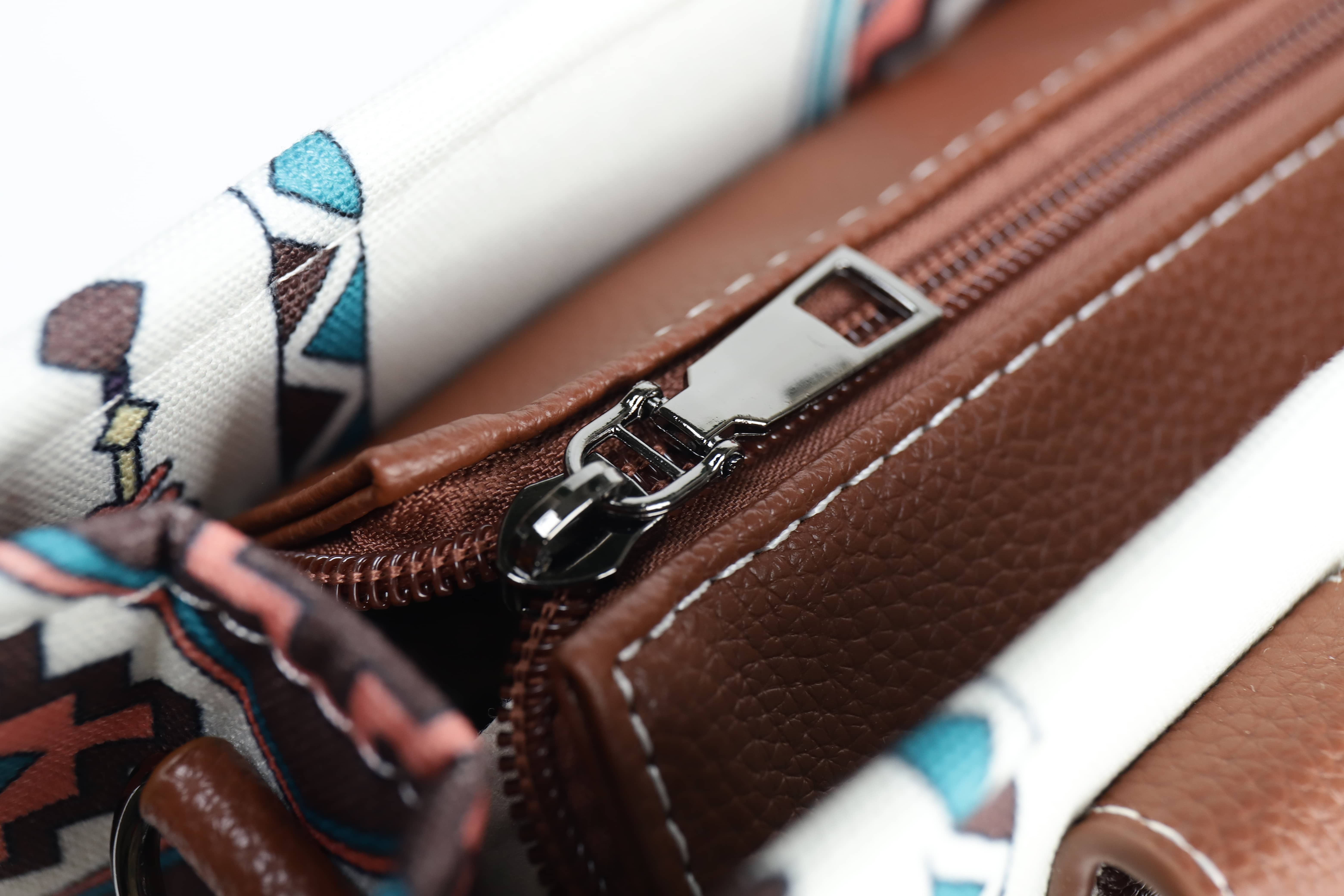 Premium 4-Piece Bohemian Canvas Sling Bag Set – Large Crossbody Shoulder Tote with Adjustable