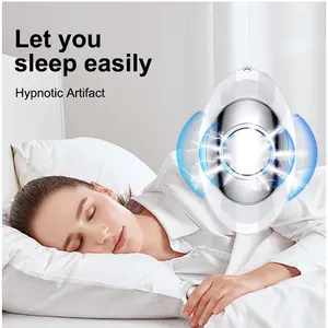 Sleep Aid Device, Handheld Sleep Instrument, Microcurrent Smart Sleep Instrument Anxiety Depression Relief, Ergonomic Sleep Instrument Improve Deep Sleep,Gift for Women Men(White)