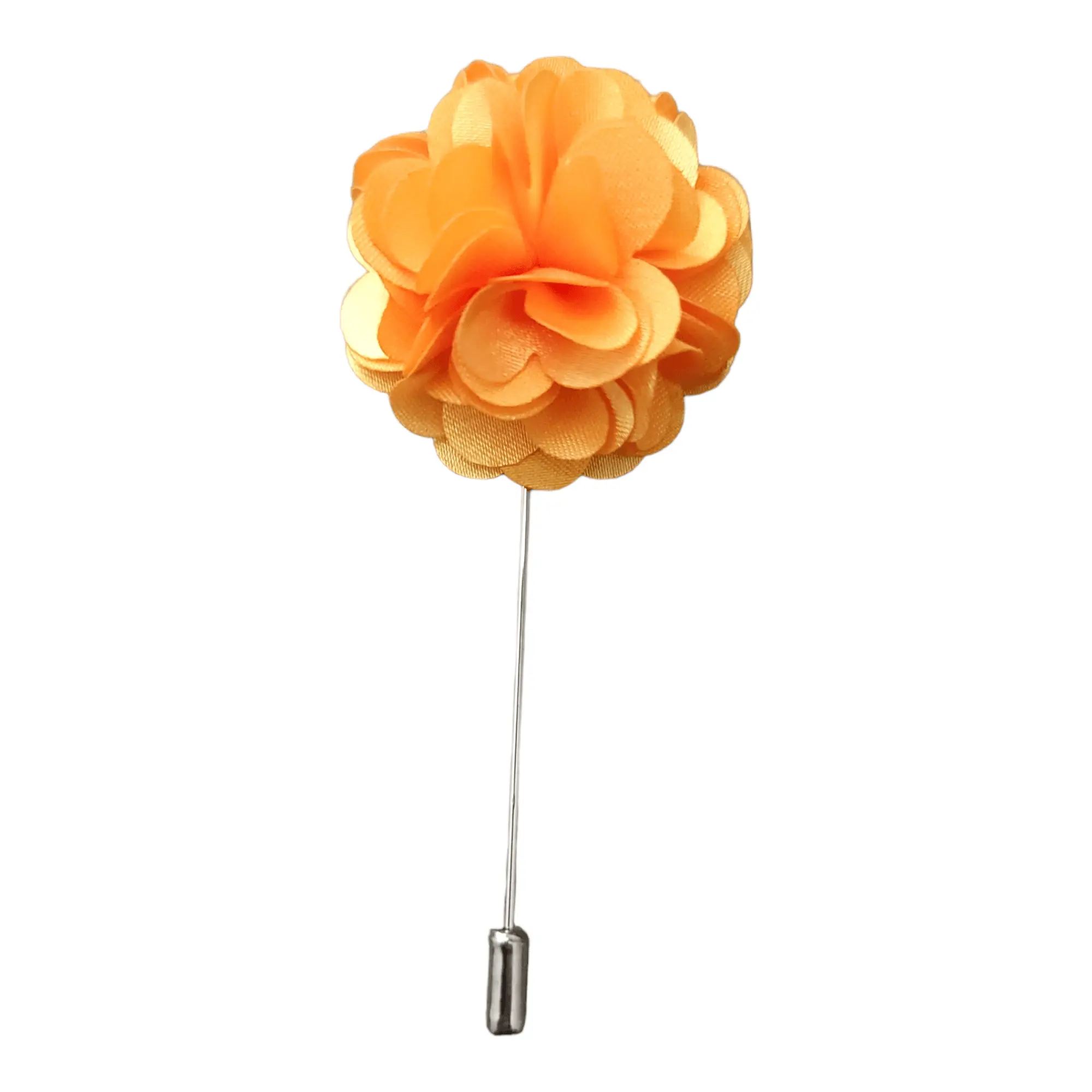 Flower Lapel Pin Honey Yellow