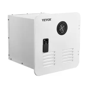 VEVOR RV Tankless Water Heater, Instant Shower with 15 x 15 inches White Door and Remote Controller, 65000BTU Optimized Comfort Performance Hot Water, Ideal for RVers' Family Everyday Use