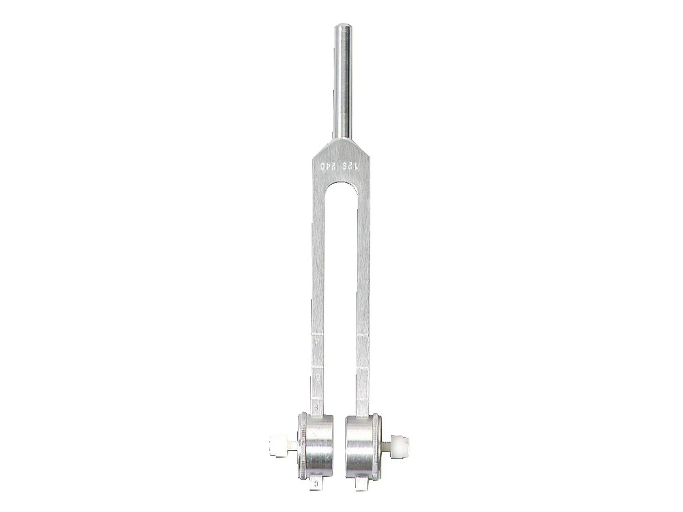 Frey Scientific 574100 Adjustable Tuning Fork, Aluminum Small Animal Pet Supply with Adjustable Weights, Fine Tone, Scale Letters