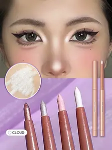 SHEGLAM Fairy Wand Highlighter Pencil – Cloud Matte White, Precision Brightening Eye Pencil, Smooth Long-Lasting Cream Eyeliner