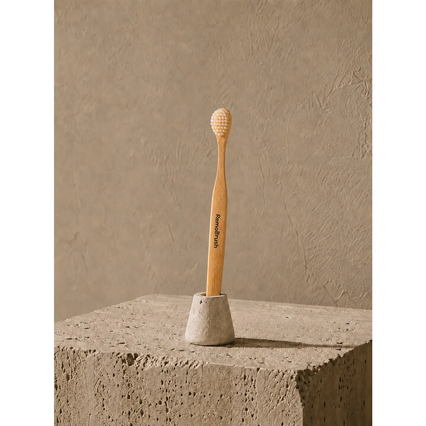 Remo Tongue Brush – Miswak Bristles Bamboo Tongue Cleaner