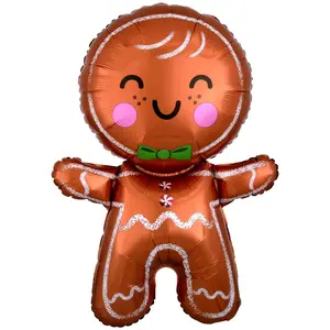 Festive Gingerbread Man Super Shape Balloon