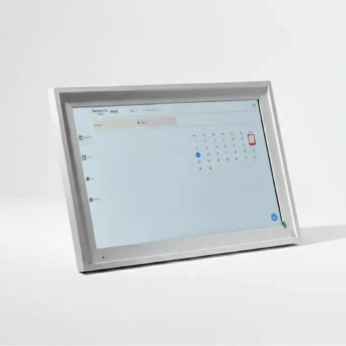 ApertureCZ Digital Calendar with Frame & AI Story Teller for Organized Dates and Decorative Home Office Use