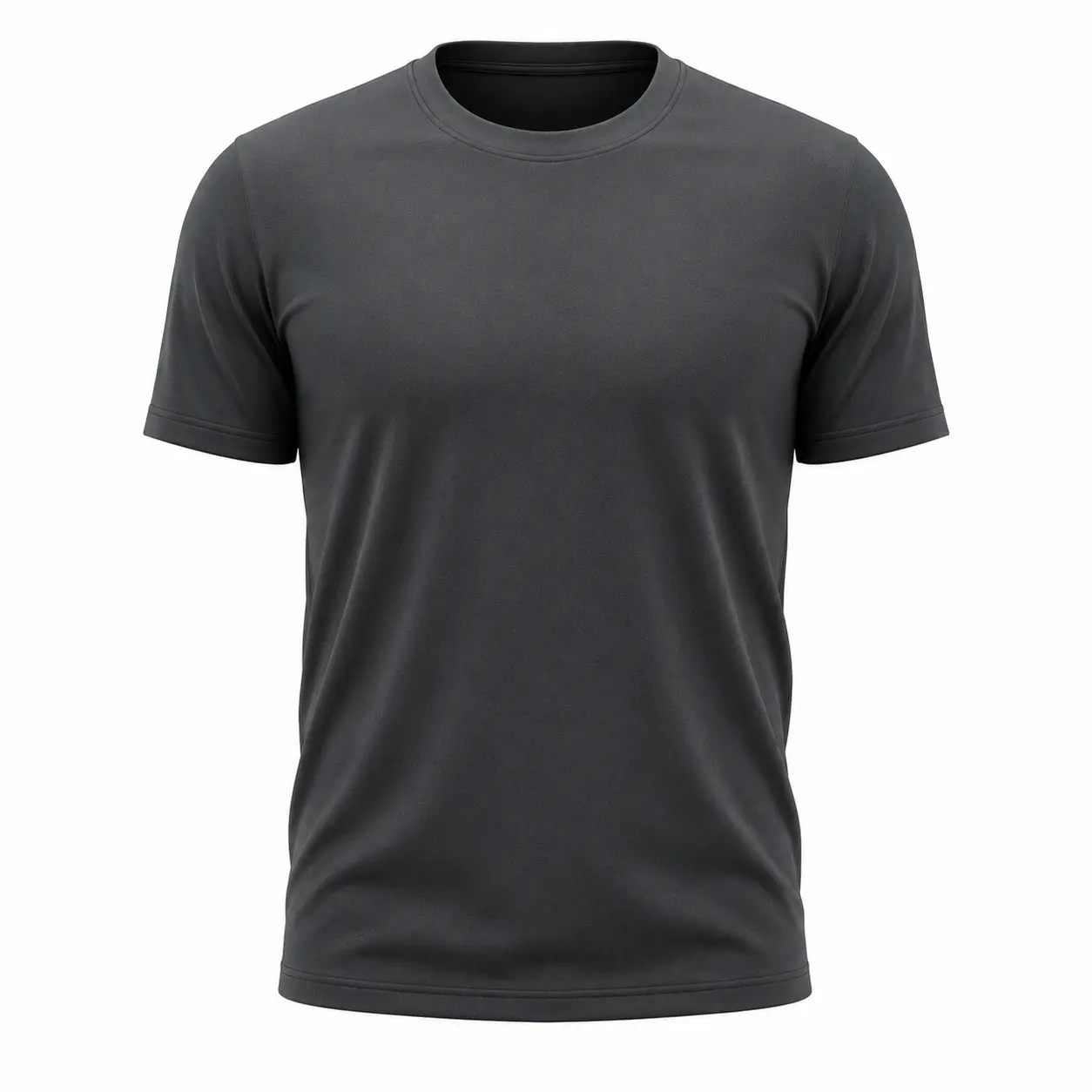 PEAKPRO Men's Short Sleeve Sport Round Neck T-Shirt, Breathable Quick Dry Polyester Athletic Shirt for Running Cycling Fitness Gym Workout