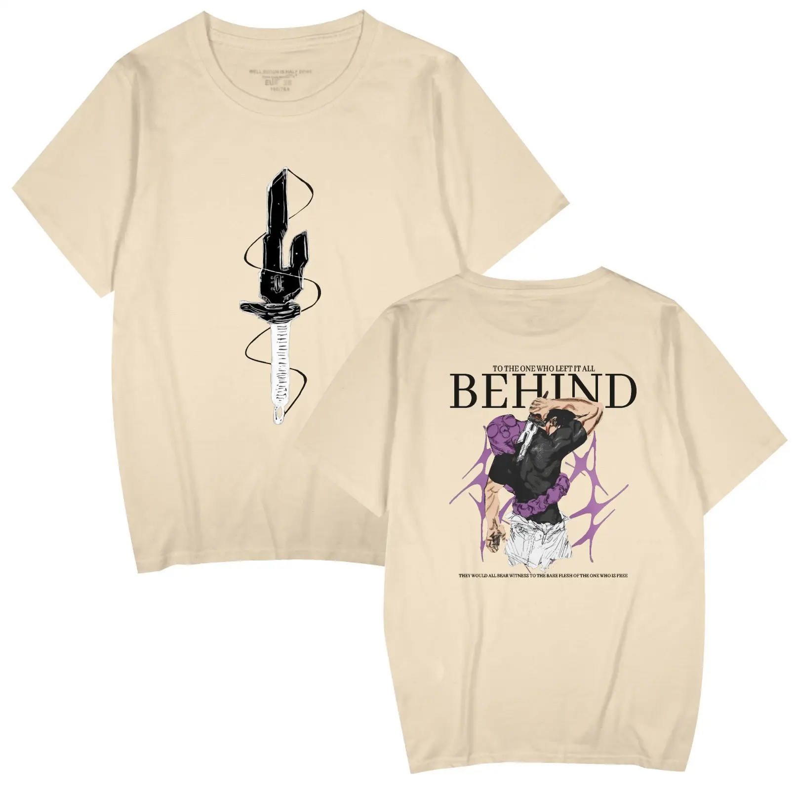 Toji Fushiguro 'Behind It All' Sword Pose T-Shirt – Jujutsu Kaisen