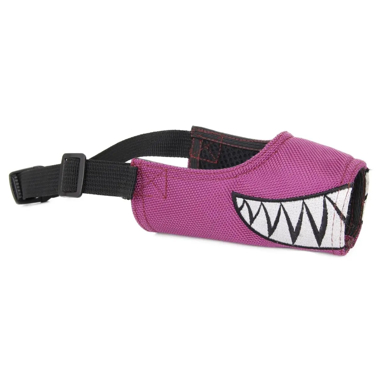 212 MAIN Adjustable Designer Fumigation Dog Muzzle, Purple, Large Size