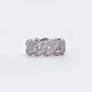 Men's Diamond Cuban Ring by HANGOVEER NYC