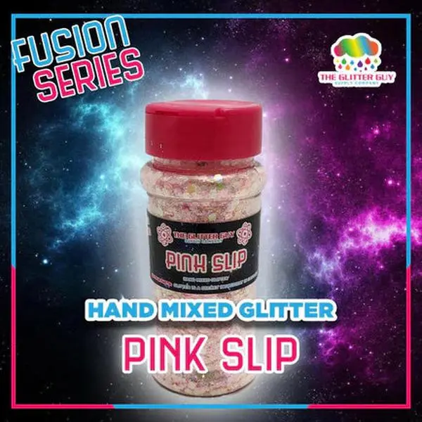 The Glitter Guy Pink Moscato Chunky Metallic Glitter, Mixed Hexagon Cut for DIY Crafts and Nail Art, UV Resistant Polyester, 100mL Shaker Size (65-69g), Glitter Buddy