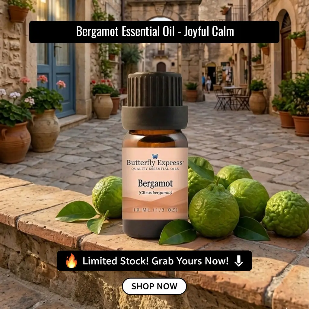 10ml Bergamot Essential Oil  (Citrus bergamia)