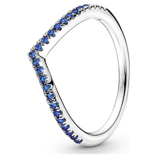 Pandora Timeless Wish Sparkling Blue Ring 196316C02-48