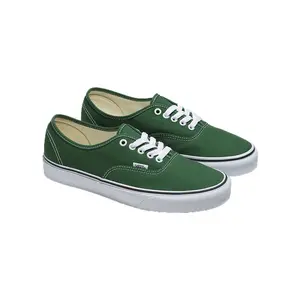 VANS Authentic Color Theory Greener Pastures Men's Lace-Up Round Toe Lace Casual Trainers - Casual Wear Footwear