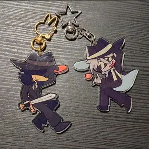 ROBLOX Forsaken Keychains - Unique Keychains for Personal Style, Cute Keychains for Bags and Keys, Durable, Lightweight and Perfect for Personal Style, Collecting and Gifting