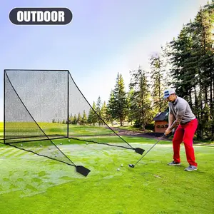 Indoor/outdoor Golf Practice Net, Portable Baseball Side Net, Durable Mesh with Carry Bag, Ideal Gift for Golf Enthusiasts, Golf Equipment