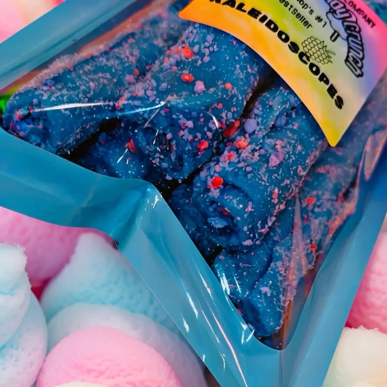 Cotton Candy Crunch Edition Kaleidoscopes-Blue Raspberry with Cotton Candy Crunch