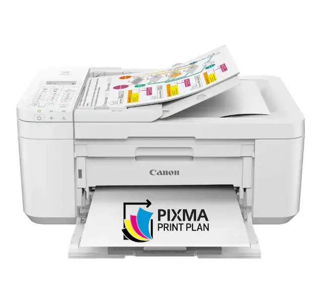 Canon PIXMA TR4720 Wireless All-in-One Printer, Inkjet Color Printer, Home Office Printer, Wireless Office Machine, Desktop Inkjet, Canon Printing Device