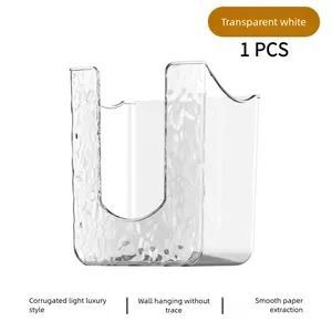 Ride the Bathroom Organization Trend! These 2 Wall - Mounted Wipe Dispensers Are ESSENTIAL! 💯 Large Openings, Sturdy, Drill - Free Installation. Ideal for Bathroom Essentials! 🌟 Bathroom Supplies #BathroomTrend #WipeHolder Tissue Dispenser