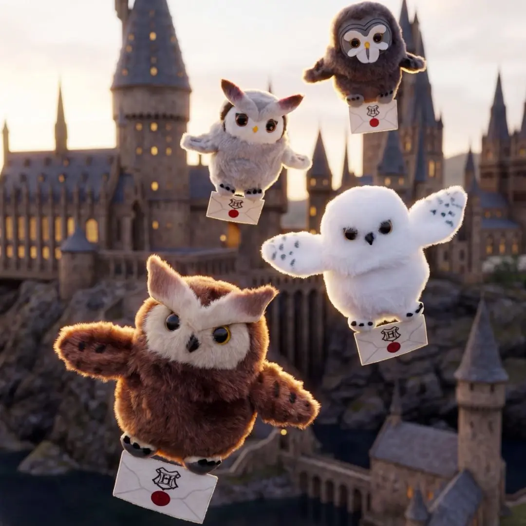 Harry-Potter -Owl Plush Pemdant Blind Box