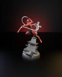 Silver Age Daredevil (with 35mm Base) 40mm Miniature - MCP Proxy
