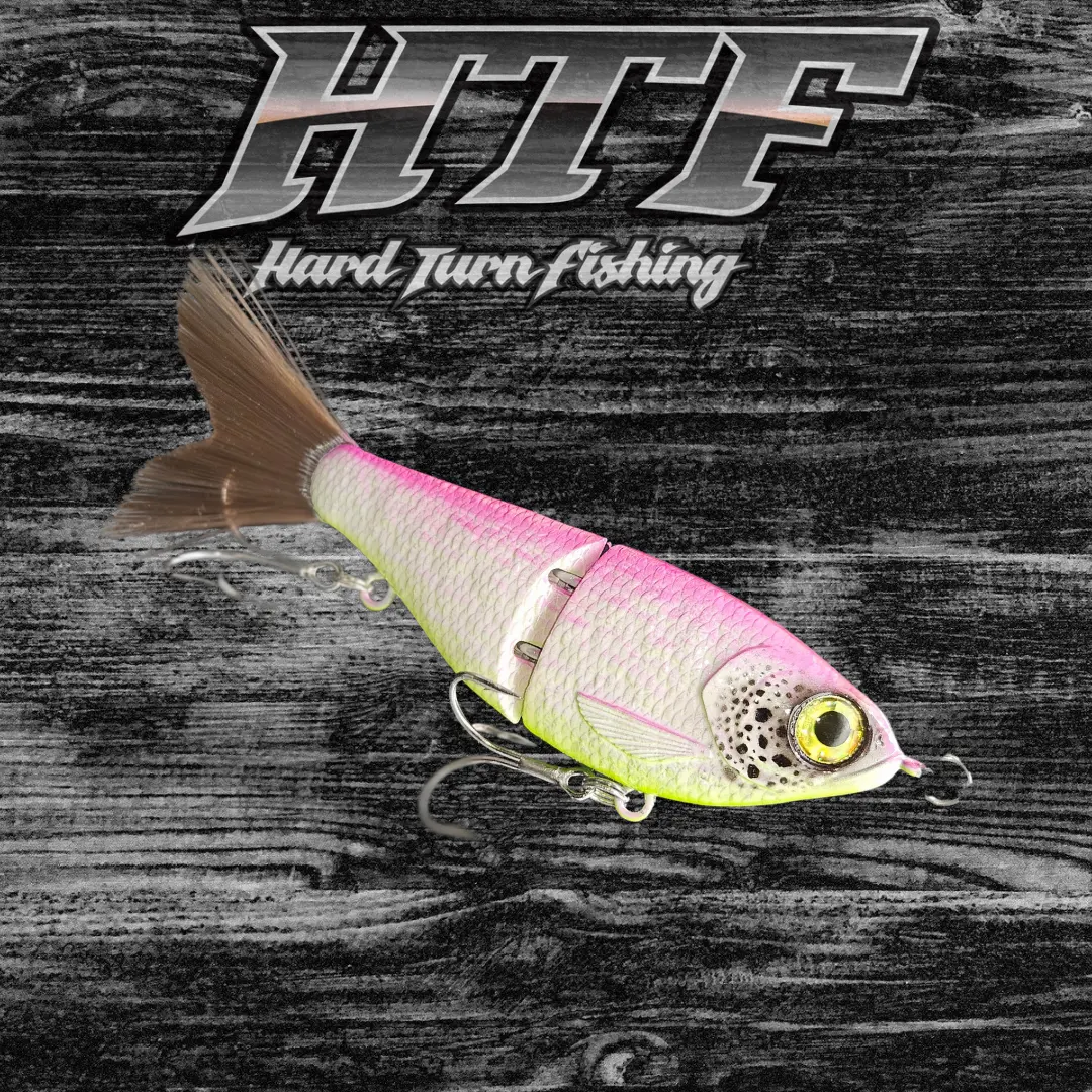 Baby Shad #01 - Handcrafted, Unmatched Design for Freshwater & Saltwater Use, Unique Rustic Box Packaging  bait fishing  tackle