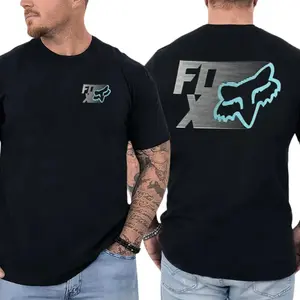 Graphic Tee Top Gift Top Men's T-Shirt, Fox Racing T-Shirt, For Men, Available in Various Size and color white soulja boy outfit 67 christian clothing silverfish clothes