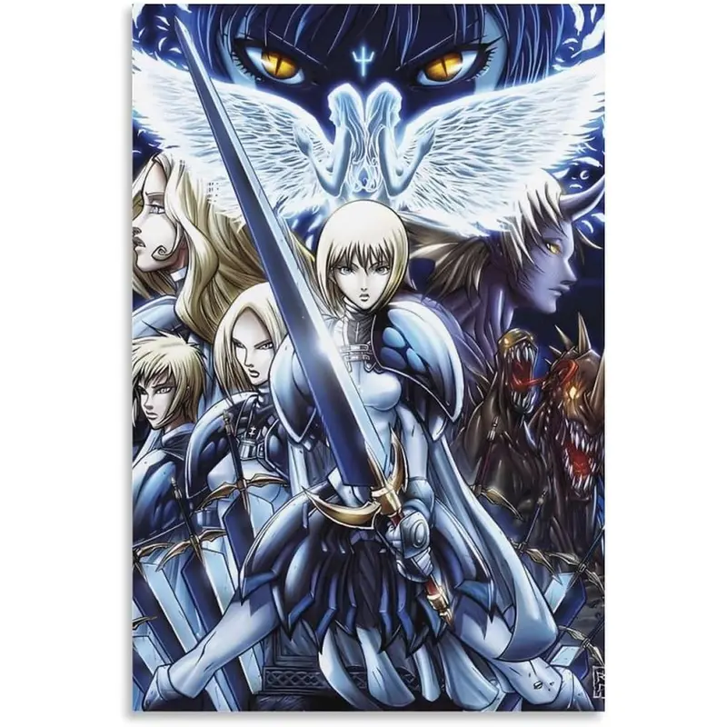 CLAYMORE 描き下ろしポスター claymore anime poster - TikTok Shop