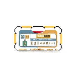Hosebox Brass Air Transmission Shifter Pack Complete Seal Kit for Durable Repair & Maintenance of Air Transmission Systems