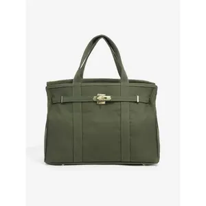 Women's Canvas Tote Bag, High-End Design Handbag, Large Capacity Commuter Bag, Office Shoulder Bag, Versatile Shoulder Bag for Daily Use