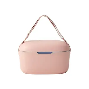 Portable Cooler Box with Handles, Insulated Hard Cooler, Ice Retention Cooler, Ice Chest Cooler for Beach, Camping, Picnic, Fishing, Boat, Barbecue, Outdoor Use