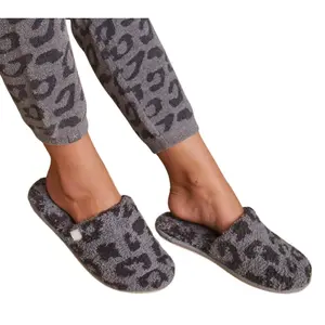 Barefoot Dreams Inc. Cozy Chic Youth Graphite/Carbon Slippers