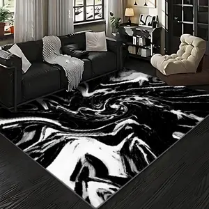 Velvet + Soft Comfort Modern Art Twisted Vortex Texture Pattern Printed Carpet, Abstract Area Rugs, Home Decoration Carpet, Living Room Large Carpet Sofa Cushion Door Mat Coffee Table Cushion Bedroom Carpet, Geometric Pattern Rug