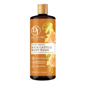 Orange & Ginger Castile Body Wash