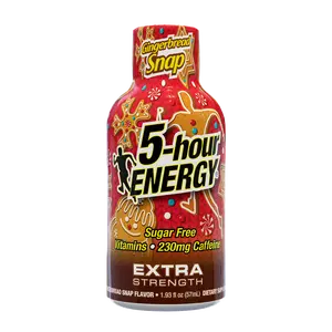 Gingerbread Snap Flavor Extra Strength 5-hour ENERGY Shots
