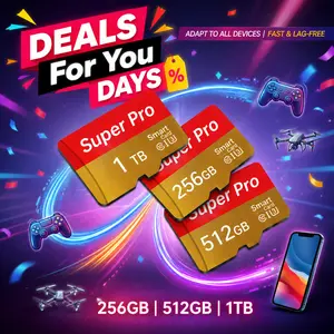 Fast Micro SD Card with Adapter, 256GB/512GB/1TB #Deals For You Days